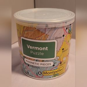 Geo Toys Magnetic Puzzle - Vermont